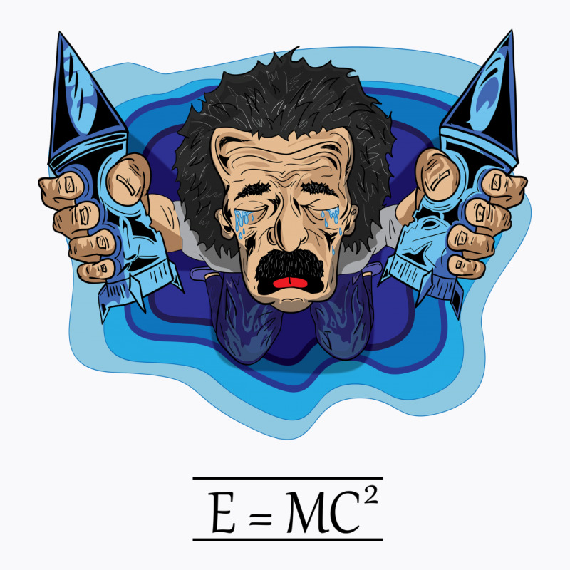 Vector Design Einstein T-shirt | Artistshot