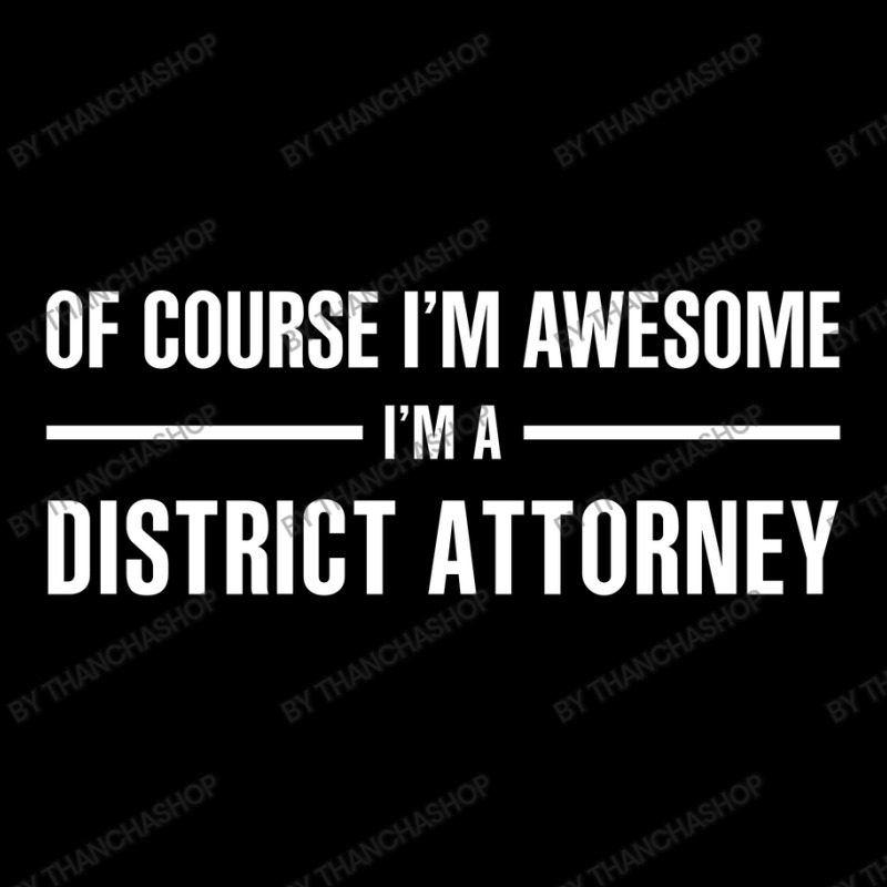 I'm Awesome I'm A District Attorney Youth Hoodie by thanchashop | Artistshot