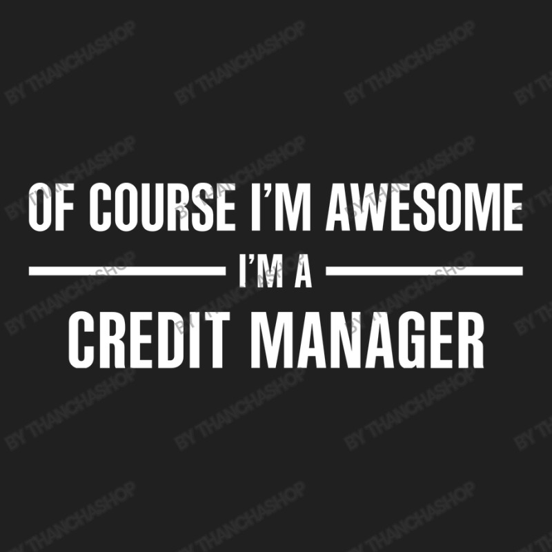 I'm Awesome I'm A Credit Manager Ladies Polo Shirt by thanchashop | Artistshot