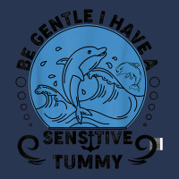 Be Gentle I Have A Sensitive Tummy For Men Women T Shirt Ladies Denim Jacket | Artistshot