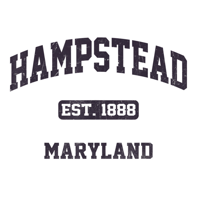 Hampstead Maryland Md Vintage State Athletic Style T Shirt Men's Long Sleeve Pajama Set | Artistshot