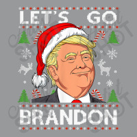 Funny Let's Go Brandon Trump Ugly Christmas Sweater Vintage Crewneck Sweatshirt | Artistshot