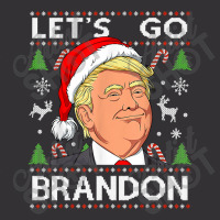 Funny Let's Go Brandon Trump Ugly Christmas Sweater Vintage Vintage Hoodie | Artistshot