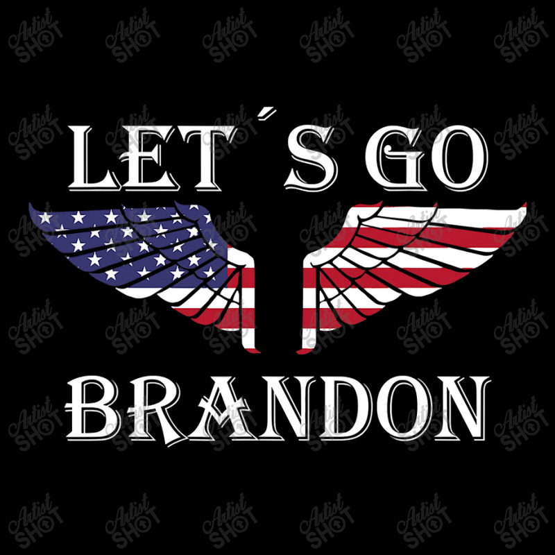 Let´s Go Brandon American Flag Us An.gel Wings Long Sleeve Shirts | Artistshot