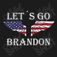 Let´s Go Brandon American Flag Us An.gel Wings Hoodie & Jogger Set | Artistshot