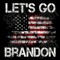 Let's Go Brandon Conservative Anti Liberal Us Flag Baby Tee | Artistshot