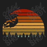 Vintage Sunset Climbing Gift For Climbers And Boulderers Classic T-shirt | Artistshot