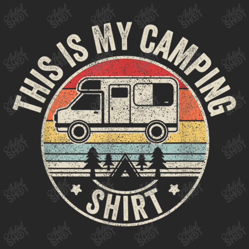 Vintage Retro Camping Trailer Camper Van Mobile Home Caravan T Shirt Men's T-shirt Pajama Set by RoyalStore | Artistshot