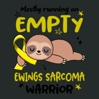 Ewings Sarcoma Gifts T  Shirt Mostly Running On Empty Ewings Sarcoma W Women's Triblend Scoop T-shirt | Artistshot