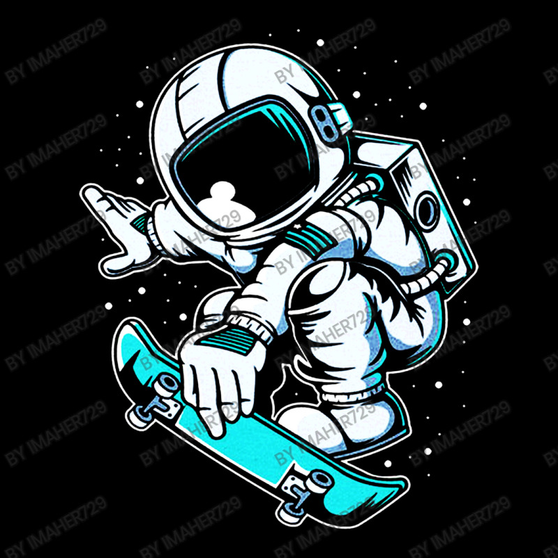 Astronaut Skateboard Jump Men's Long Sleeve Pajama Set | Artistshot