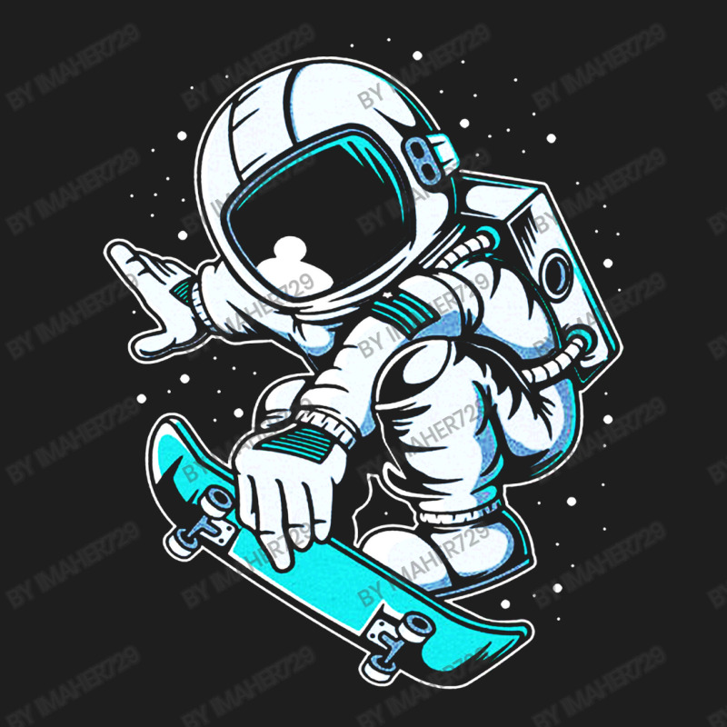 Astronaut Skateboard Jump Classic T-shirt | Artistshot