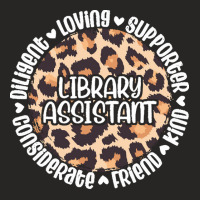 Library Assistant T  Shirt Library Assistant Appreciation T  Shirt Ladies Fitted T-shirt | Artistshot