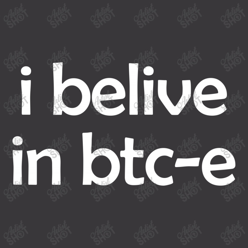 I Belive In Btc-e Ladies Curvy T-shirt | Artistshot