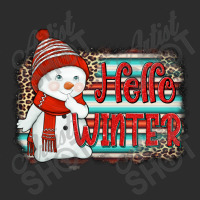 Hello Winter Baby Snowman Cropped Hoodie | Artistshot