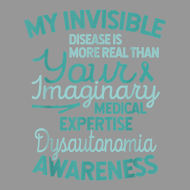 Invisible Disease Awareness Pots, Dysautonomia Awareness T Shirt Women's V-Neck T-Shirt by RosalbaIncorvaia | Artistshot