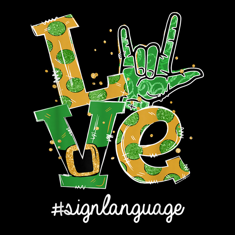 Love I Love You Sign Language Asl St Patrick's Day T Shirt Apple Watch ...