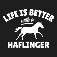 Haflinger Rider T Shirt Equestrian Horse Riding Gift Classic T-shirt | Artistshot