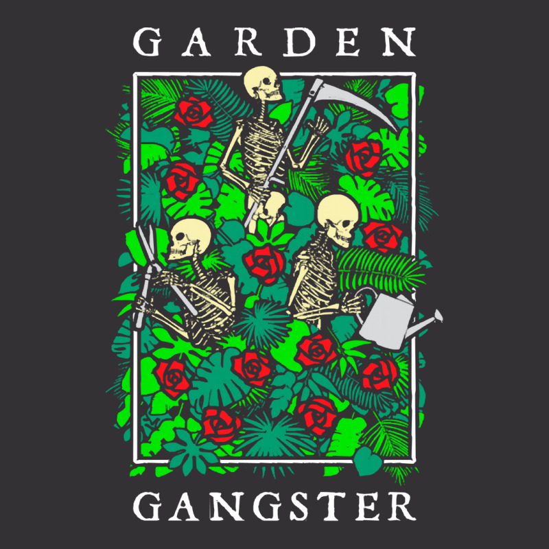 Garden Gangster Skeleton Gardener T  Shirt Garden Gangster Funny Garde Vintage Short | Artistshot