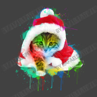 Merry Christmas Cat Vintage T-shirt | Artistshot