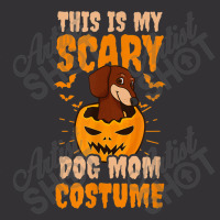 Scary Dog Costume Design Halloween Dog Vintage Hoodie | Artistshot