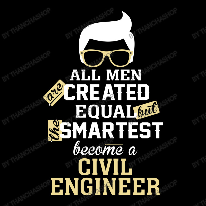 Men Become A Civil Engineer Youth Sweatshirt by thanchashop | Artistshot