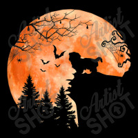 Shih Tzu And Moon Silhouette Dog Lover Halloween Men's 3/4 Sleeve Pajama Set | Artistshot