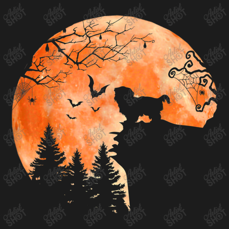 Shih Tzu And Moon Silhouette Dog Lover Halloween Hoodie & Jogger Set | Artistshot