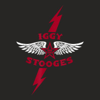 Iggy And The Stooges Lightning Bolt Officially Licensed T Shirt Ladies Fitted T-shirt | Artistshot