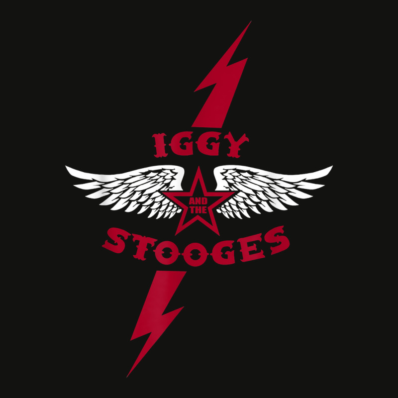 Iggy And The Stooges Lightning Bolt Officially Licensed T Shirt Scorecard Crop Tee by sabadmscoastlw | Artistshot