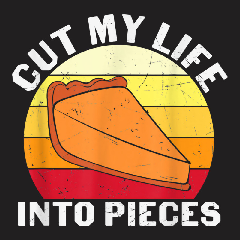 Cut My Life Into Pieces Funny Halloween Pumpkin T Shirt T-shirt | Artistshot