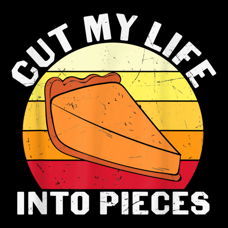 Cut My Life Into Pieces Funny Halloween Pumpkin T Shirt V-neck Tee | Artistshot