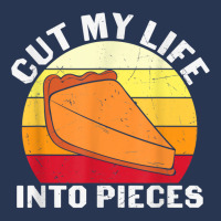 Cut My Life Into Pieces Funny Halloween Pumpkin T Shirt Men Denim Jacket | Artistshot