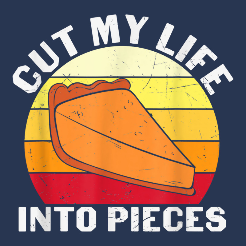 Cut My Life Into Pieces Funny Halloween Pumpkin T Shirt Men Denim Jacket | Artistshot