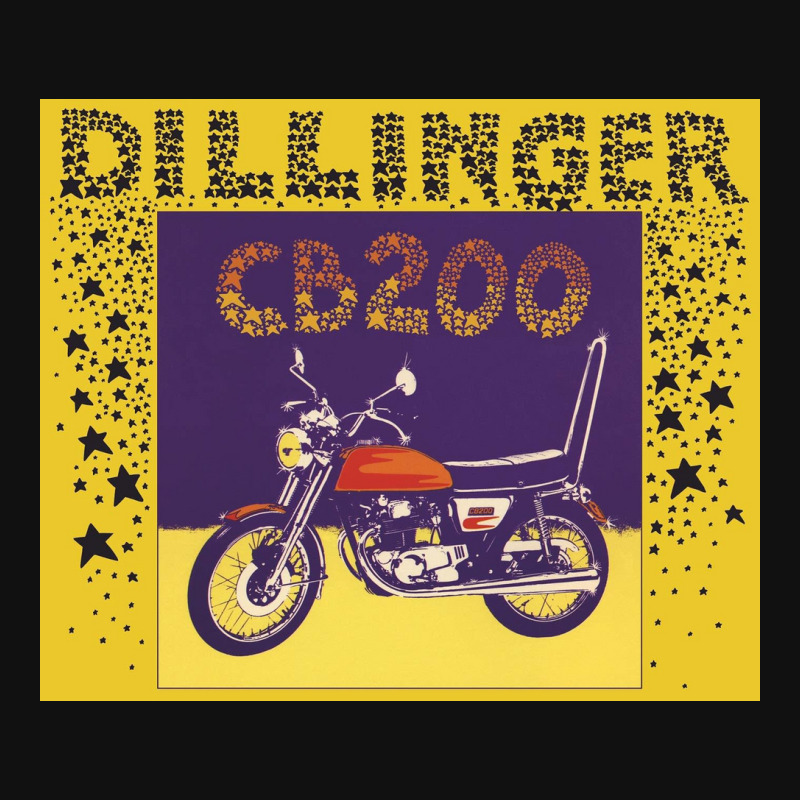 Cb 200 Dillinger Motorcycle License Plate | Artistshot