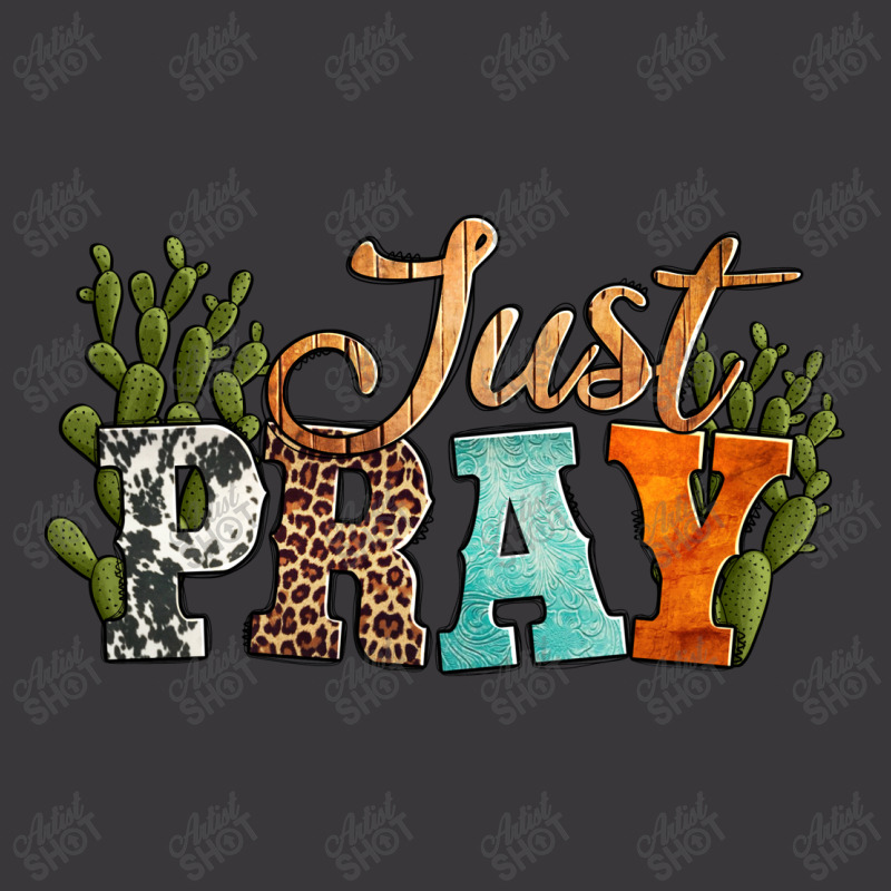 Just Pray With Texas Cactus Ladies Curvy T-shirt | Artistshot