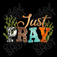 Just Pray With Texas Cactus Legging | Artistshot