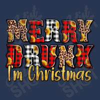 Merry Drunk I'm Christmas Ladies Denim Jacket | Artistshot