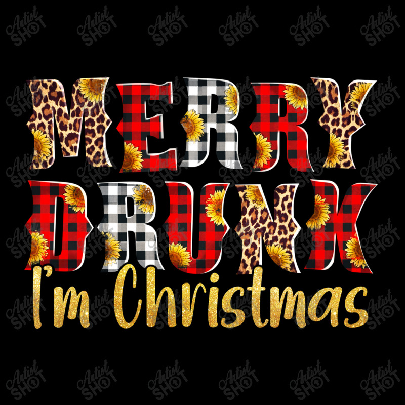 Merry Drunk I'm Christmas Cropped Sweater | Artistshot