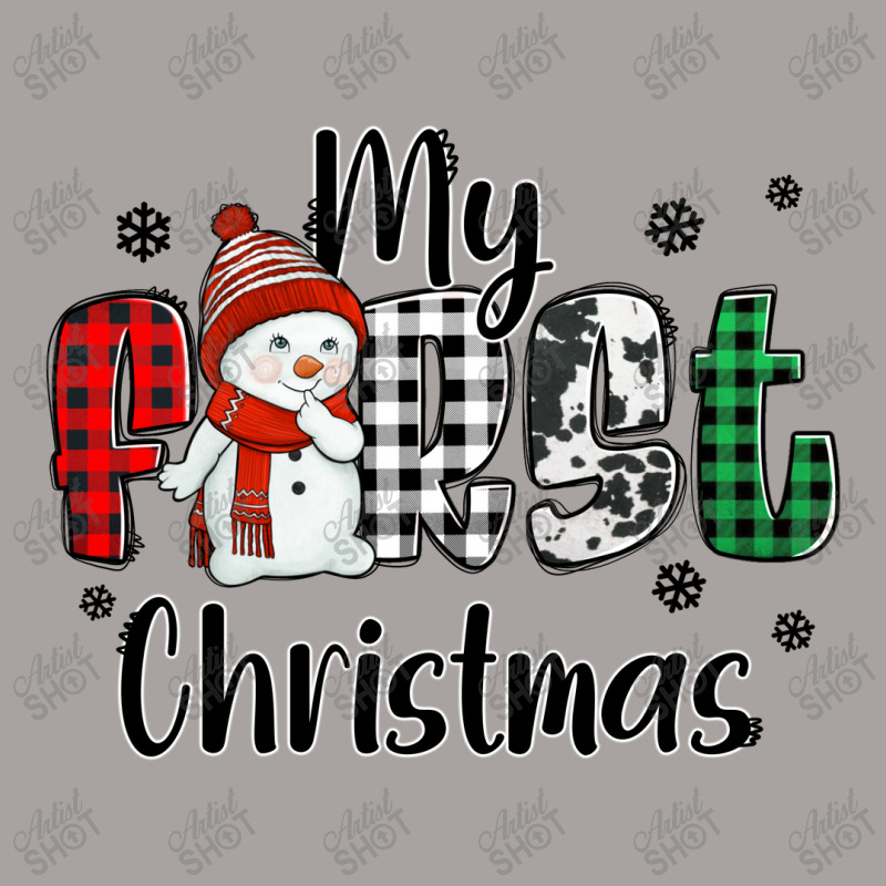 My First Christmas Baby Snowman Racerback Tank | Artistshot