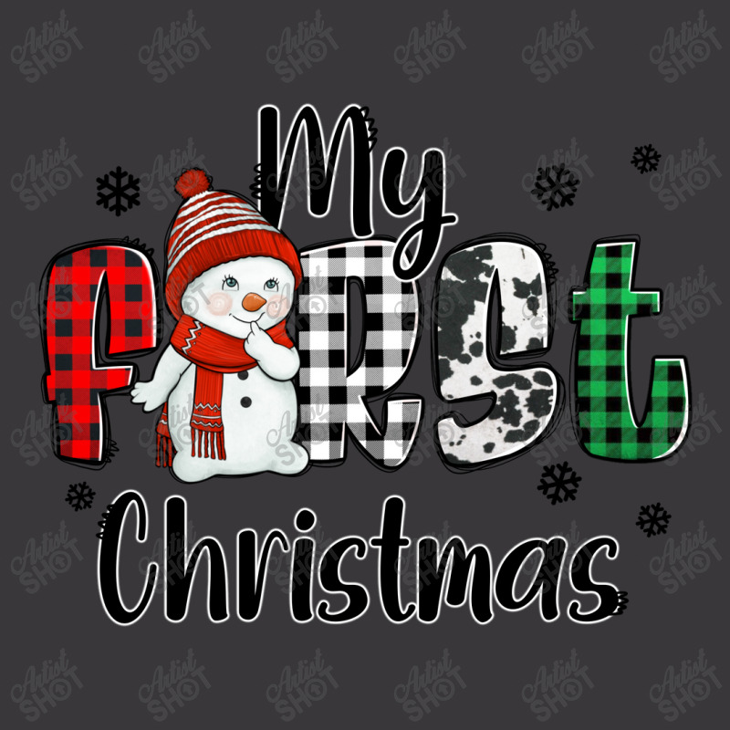 My First Christmas Baby Snowman Ladies Curvy T-shirt | Artistshot