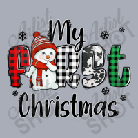 My First Christmas Baby Snowman Tank Dress | Artistshot