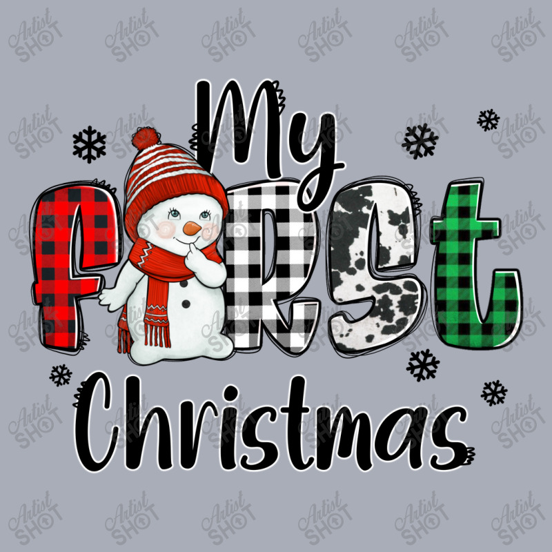 My First Christmas Baby Snowman Tank Dress | Artistshot