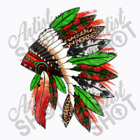 Western Christmas Native American Headdress T-shirt | Artistshot