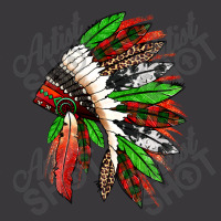 Western Christmas Native American Headdress Ladies Curvy T-shirt | Artistshot