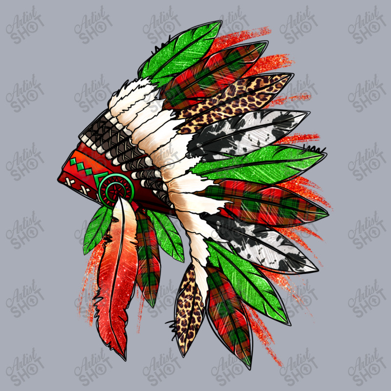 Western Christmas Native American Headdress Tank Dress | Artistshot