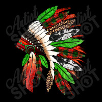 Western Christmas Native American Headdress Cropped Sweater | Artistshot