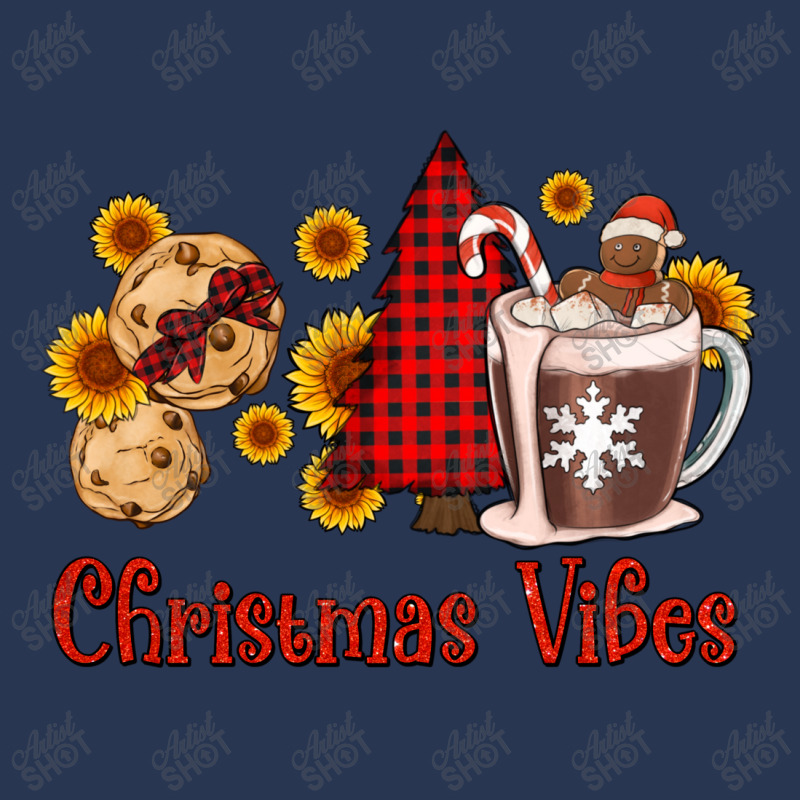 Christmas Vibes Cookies And Hot Cocoa Ladies Denim Jacket | Artistshot