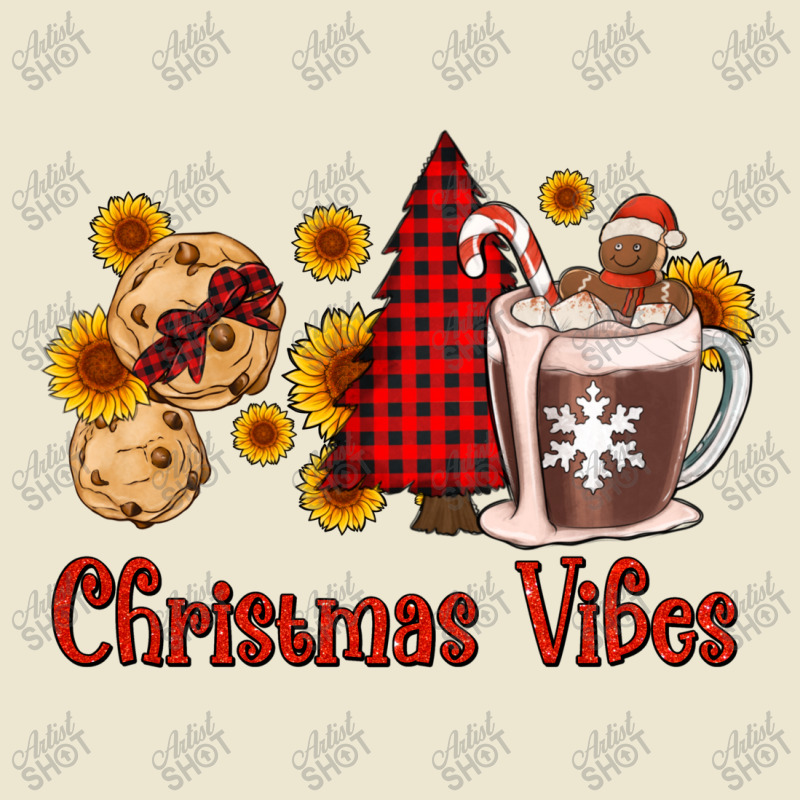 Christmas Vibes Cookies And Hot Cocoa Cropped Hoodie | Artistshot