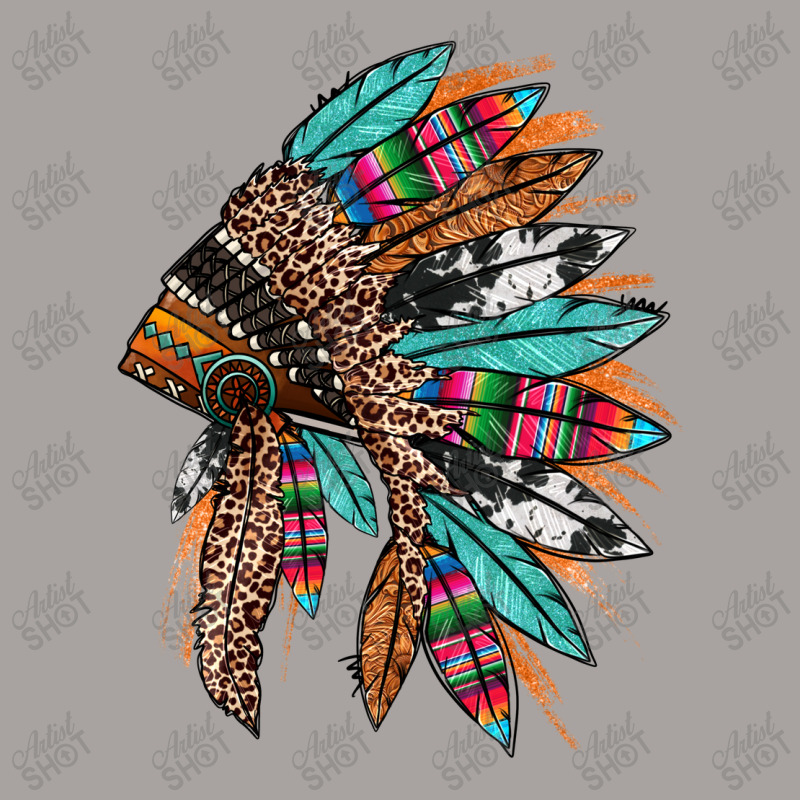 Western Patterned Headdress Native American Racerback Tank | Artistshot