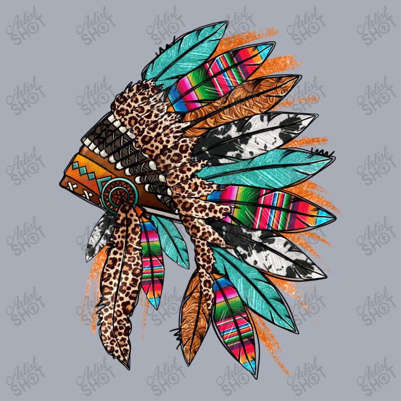 Western Patterned Headdress Native American Tank Dress | Artistshot